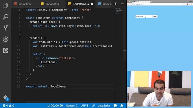 14. Building a Todo List App in React смотреть онлайн