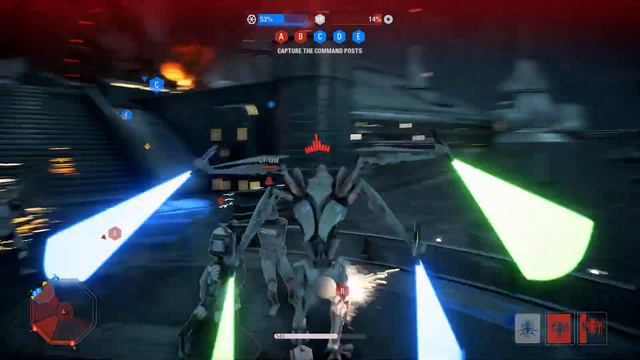 Star Wars Battlefront II - 2003 General Grievous Mod Gameplay смотреть онлайн