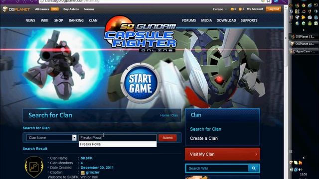 SD Gundam Capsule Fighter How enter in a clan смотреть онлайн