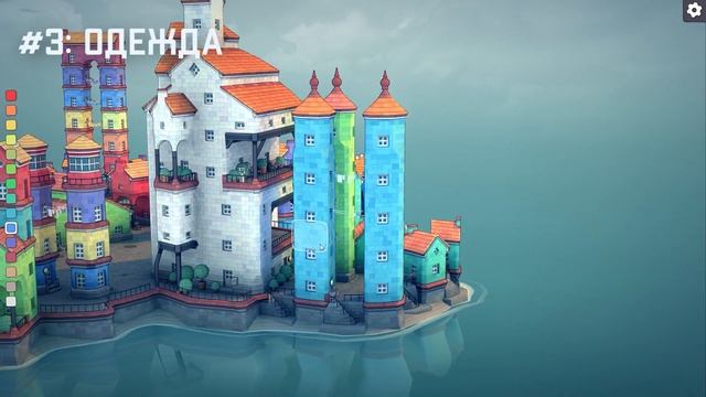 Простые фишки для строительства в Townscaper (Топ-5: флажки, парки, лестницы...) | Хитрости, секрет смотреть онлайн