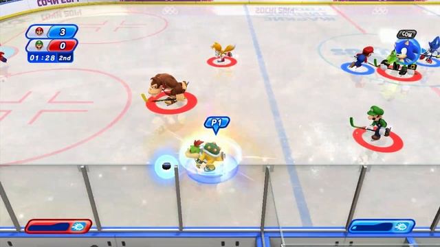 Mario & Sonic at the Sochi 2014 Olympic Winter Games - Ice Hockey #85 (Team Mario) смотреть онлайн