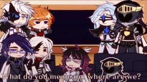 Fatui Harbingers react to "House of wolves" (??)