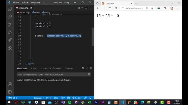 25 - COURS PHP 8 - DARIJA - LES FONCTIONS | تعلم لغة البرمجة بي إتش بي كاملة смотреть онлайн