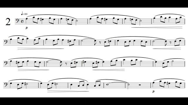 Tosti 50 No.2 - Solo Euphonium смотреть онлайн