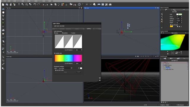 28 lights properties shadows and light influence. Introduction to Vue 2015 tutorials. смотреть онлайн