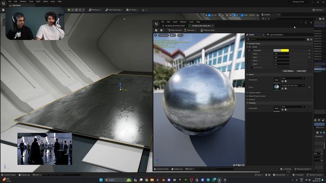 Unreal Engine 5 Beginner Tutorial Part 7_ Materials & Textures Basics смотреть онлайн