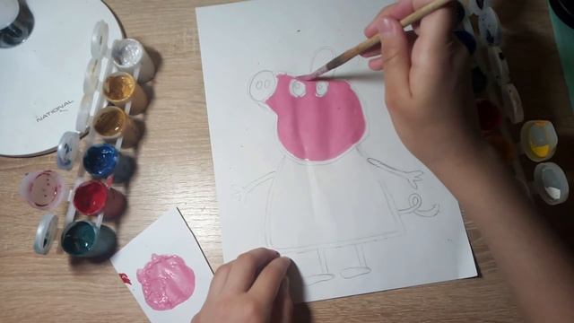 Как нарисовать Свинку Пеппу смотреть онлайн
