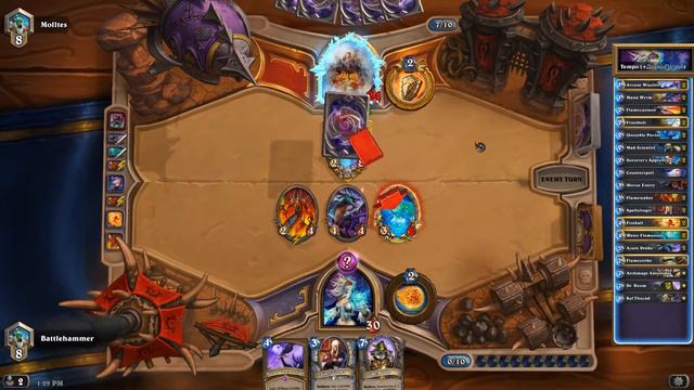 Темпо маг, лучшая колода мага в Большом турнире [Джайна Hearthstone] смотреть онлайн