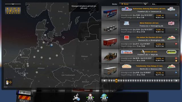 euro truck simulator 2 Faca Renault Premium mod 1.31 смотреть онлайн