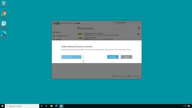 Pause or disable Banking & Payment protection in ESET Windows home products смотреть онлайн