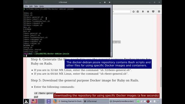 Getting Started in Ruby on Rails Part 3B: Entering a 32-Bit Docker Container смотреть онлайн