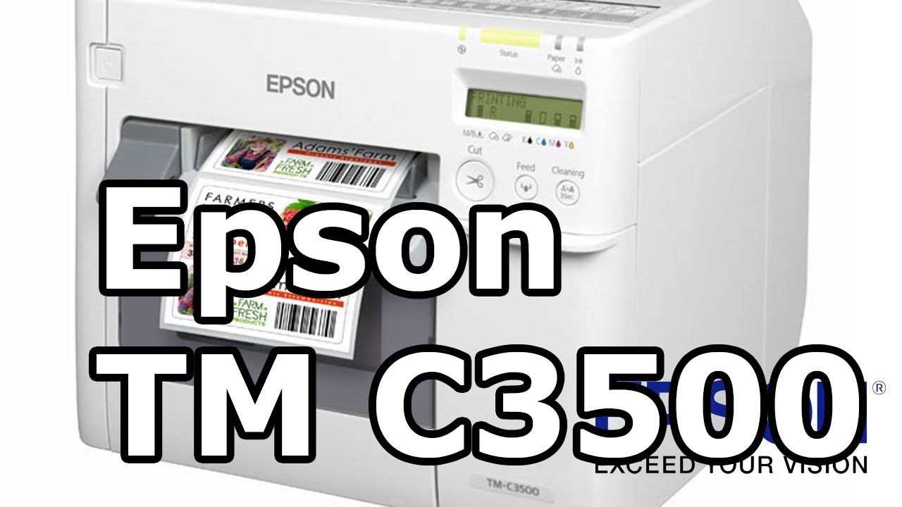 Epson TM C3500 rus смотреть онлайн