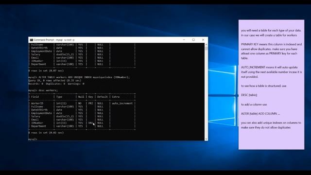 Learn Basic most important MySQL commands in 7 minutes смотреть онлайн