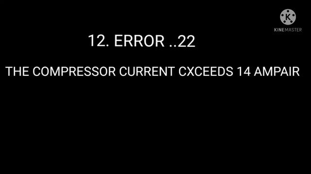 LG INVERTER AC ERROR CODES смотреть онлайн