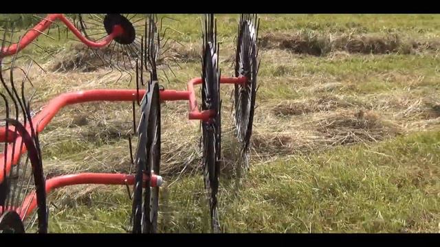 Грабли ворошилки девять колёс (Флагман ГВК-9) смотреть онлайн