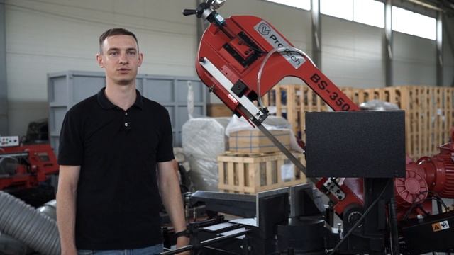 Ленточнопильный станок ProTech BS-350AR смотреть онлайн