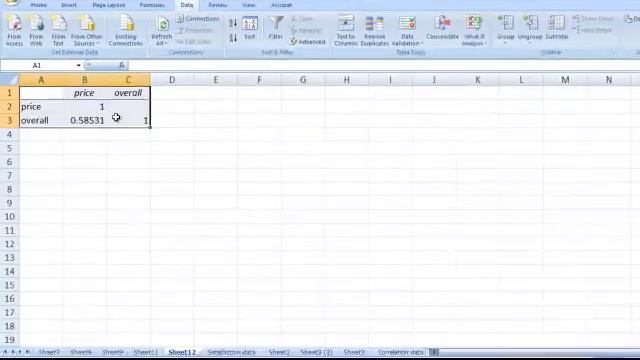 Correlation analysis using Excel смотреть онлайн