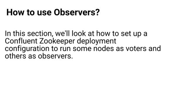 Observers: Scaling ZooKeeper Without Hurting Write Performance смотреть онлайн