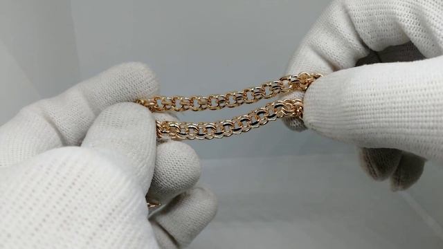 Браслет бисмарк. Золото 17 грамм смотреть онлайн