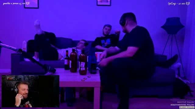 ЛАГОДА И БРАТИШКИН ОТМЕЧАЮТ ДР ГВИНА | 26.05.22 смотреть онлайн