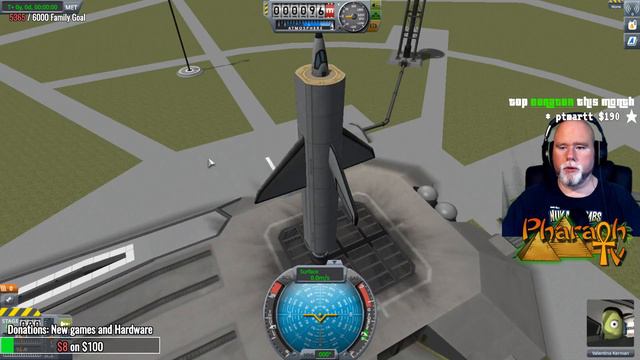 Wacky Wednesday: Kerbal Space Program Thank you President James Mucklin! смотреть онлайн