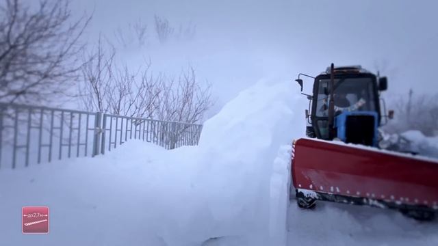 Машина снегоуборочная шнекороторная Snegir смотреть онлайн