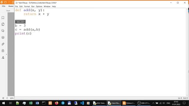 Python 3. Дарси 10. Сохтани функсияҳо смотреть онлайн