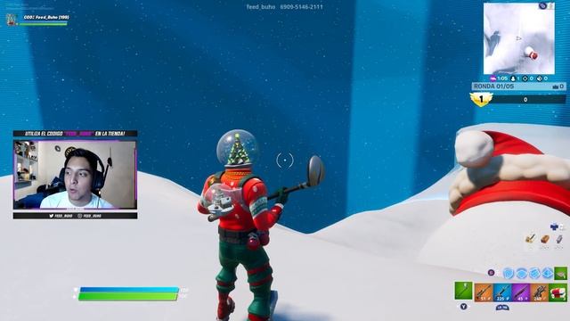 MAPA de ZONE WARS de NAVIDAD de FORTNITE 2 | Feed Buho смотреть онлайн
