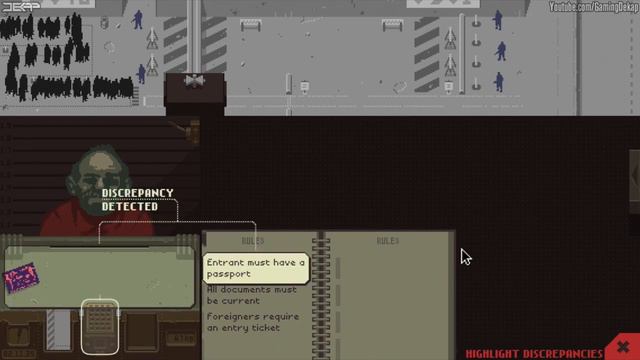 Papers Please 01: Fresh Papers Gameplay смотреть онлайн