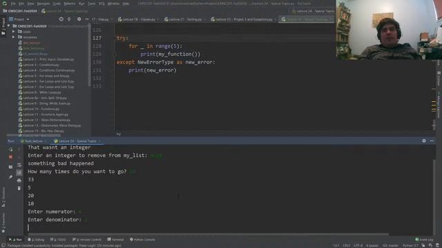 CMSC 201 Modules, Imports, Flask, Requests смотреть онлайн