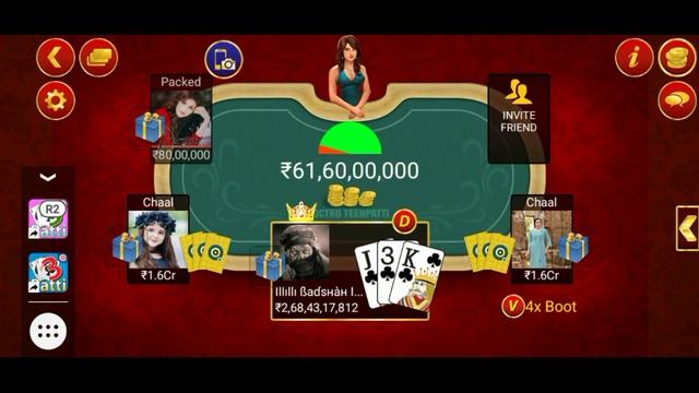 Color VS Color Octro Teenpatti 204 Cr Pot Game ?? смотреть онлайн