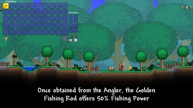 Terraria - 1.4.2.3 Maximum Fishing Power (above 400!) смотреть онлайн