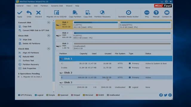 MiniTool Partition Wizard 10 - All-in-one Partition Magic смотреть онлайн