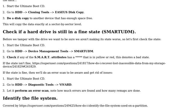 How do I recover lost/inaccessible data from my storage device? (4 Solutions!!) смотреть онлайн