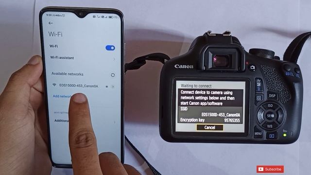 How To Transfer Video Wirelessly From Canon DSLR To Mobile| Video Transfer From 1500d To Mobile