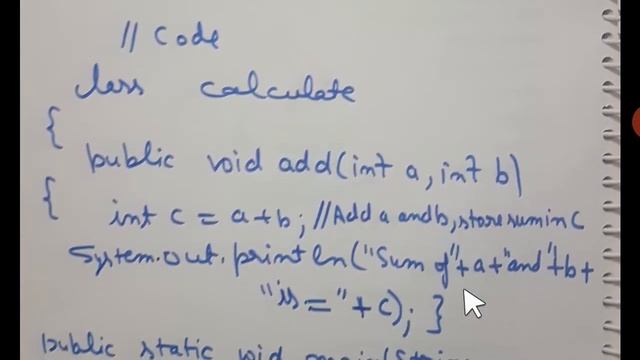 Functions in java part 3 | Calling a user defined function using object in main function смотреть онлайн