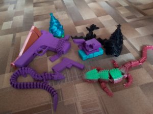 обзор на модели из 3-д принтера