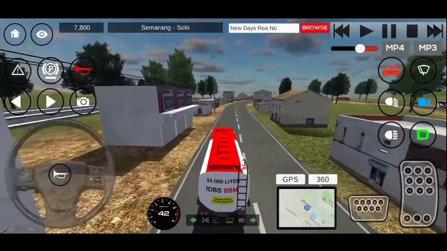 IDBS Indonesia Truck Simulator #3 - Truk Tangki Pertamina Semarang-Solo Gameplay (Android,iOS) смотреть онлайн