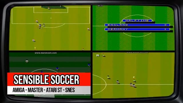 SENSIBLE SOCCER 4 on 1 SPLITSCREEN GAME AMIGA SEGA ATARI SNES COMPARE 60 FPS HD 1992 SPLIT-STEVE смотреть онлайн