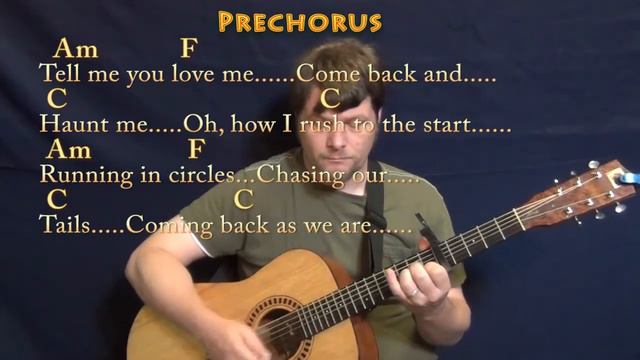 The Scientist (Coldplay) Guitar Lesson Chord Chart with Chords/Lyrics - Capo 5th смотреть онлайн