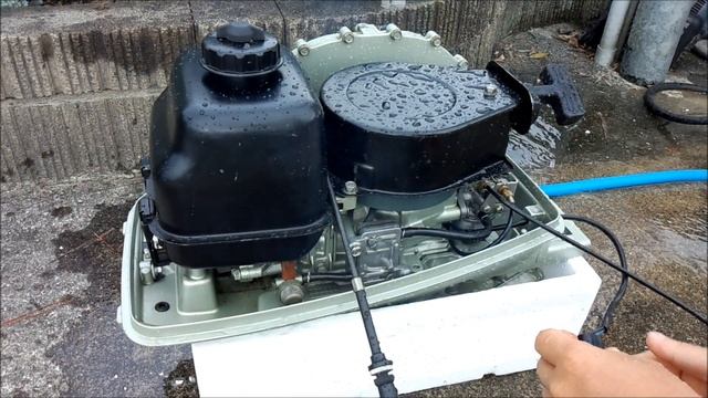 【ＤＩＹ】スズキ製２馬力ウォータージェットのテスト　SUZUKI Water Jet Engine J2