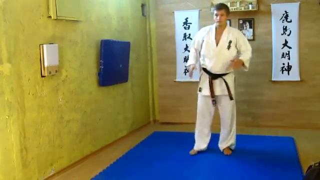 Уширо маваши Вертушка техника кекусинкай каратэ смотреть онлайн