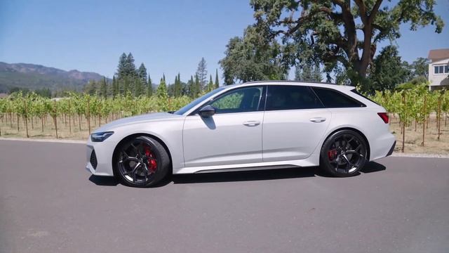 Audi RS6 Avant performance 2024 -Driving Exterior Interior Design (First-Look) смотреть онлайн