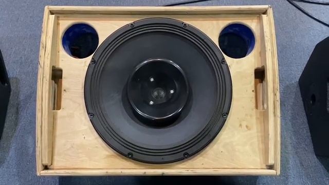 Sound check(1)of TPA New E15  15” Coaxial Stage Monitor