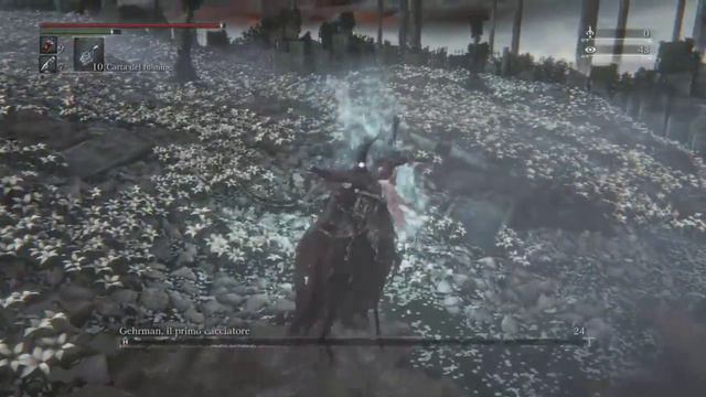Bloodborne FINALE - Gehrman,il primo cacciatore/Presenza della Luna (Boss) смотреть онлайн