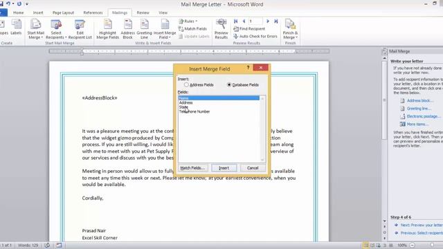 How to do Mail Merge in Microsoft Word in Malayalam смотреть онлайн