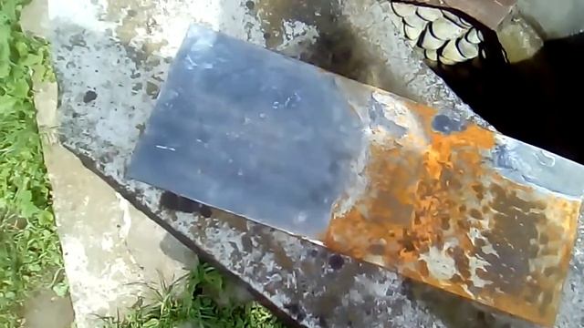 Тест цинкор оцинковка цинком спустя 4 месяца на улице!