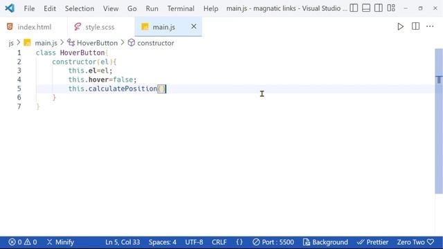 Advanced Magnatic Animation| HTML SCSS Gsap.js смотреть онлайн