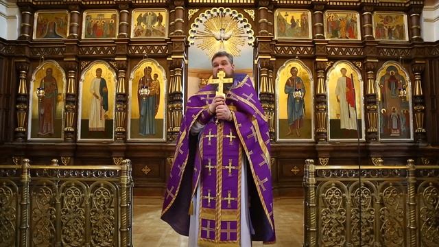 Проповедь в Неделю 4-ю Великого поста, преподобного Иоанна Лествичника смотреть онлайн