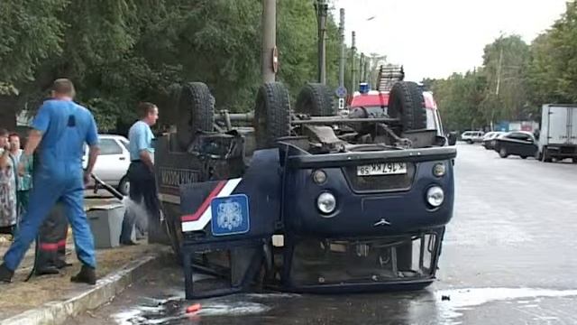 Авария на улице Московская. смотреть онлайн